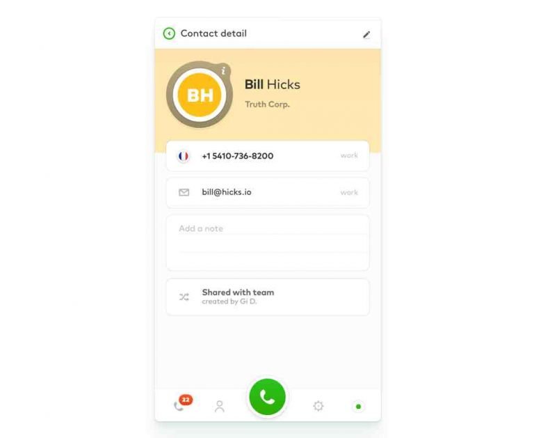 aircall extension